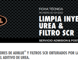 Limpia Inyector Urea & Filtro SCR ADBLUE